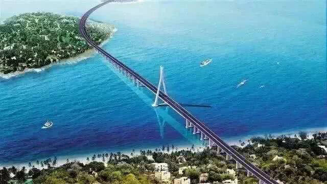 黄茅海大桥效果图