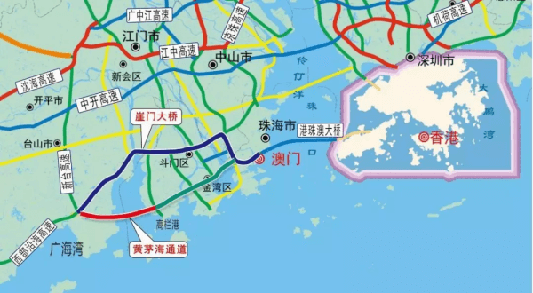 黄茅海大桥基本信息